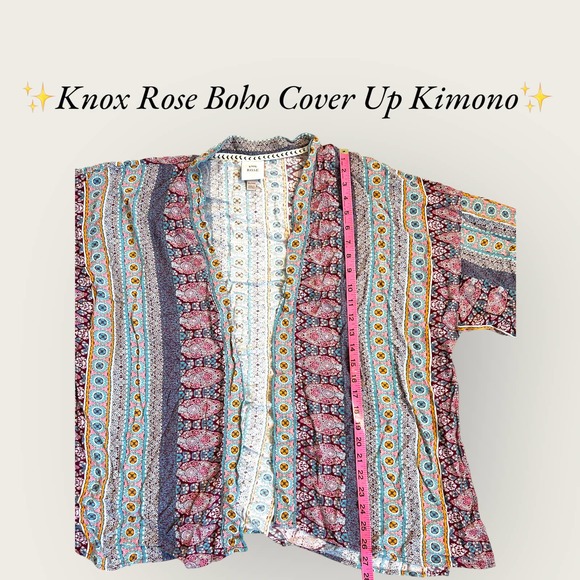 ✨Knox Rose Boho Cover Up‎ Kimono. Size XL/XXL✨ - Picture 4 of 11